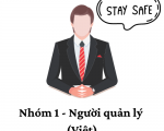 Nhóm 1 - Người quản lý phụ trách công tác ATVSLĐ (Việt)